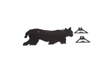 Image of Double Tap Industries AR500 Bobcat Silhouette Target, Raw, ST-BOB