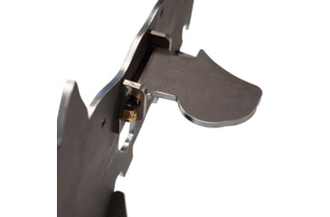 Image of Double Tap Industries AR500 Coyote Target w/Reactive Vital, Raw, Large, RT-GT-COY-001