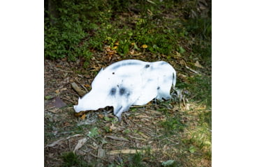 Image of Double Tap Industries AR500 Hog/Boar Silhouette Target, Raw, ST-HOG