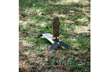 Image of Double Tap Industries AR500 Pepper Popper Target, Raw/Black, 12in, PT-SP-12