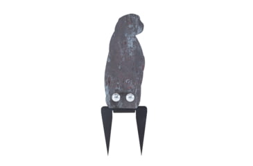 Image of Double Tap Industries AR500 Prarie Dog on Ground Stake Target, Raw/Black, PT-GS-PD