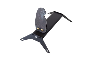 Image of Double Tap Industries AR500 Prarie Dog Popper Target, Raw/Black, PT-SP-PD