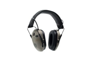 Image of Double Tap Industries Bluetooth Earmuffs with Voice Enhancement &amp; Hearing Protection, Tan/Black, EM-BT-001
