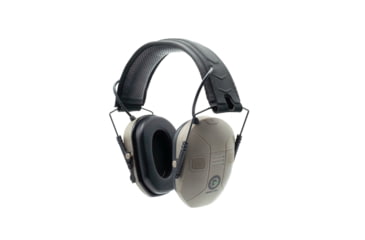 Image of Double Tap Industries Bluetooth Earmuffs with Voice Enhancement &amp; Hearing Protection, Tan/Black, EM-BT-001