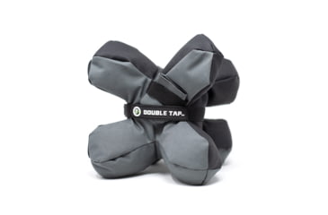 Image of Double Tap Industries Filled Multi-Position Shooting Bag Rest, Grey/Black, SB-MP-001F