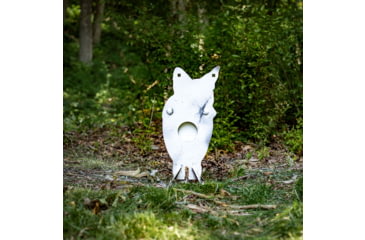 Image of Double Tap Industries Front Facing AR500 Coyote Target w/Reactive Vital, Raw, RT-GT-COY-002