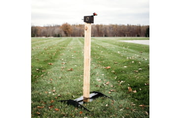 Image of Double Tap Industries H-Base for Paper/Steel Target Stand Base, Black, TS-HB-2X4-01