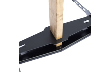 Image of Double Tap Industries H-Base for Paper/Steel Target Stand Base, Black, TS-HB-2X4-01