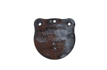 Image of Double Tap Industries Heavy Duty 1/2in AR500 Steel Gong Target, Raw, 10in, G1000-HD