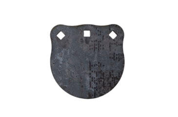 Image of Double Tap Industries Heavy Duty 1/2in AR500 Steel Gong Target, Raw, 6in, G600-HD