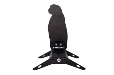 Image of Double Tap Industries Rimfire Prairie Dog Spring Popper Target, Raw/Black, PT-SP-PD-RIM