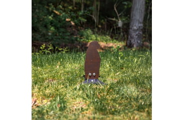 Image of Double Tap Industries Rimfire Prairie Dog Spring Popper Target, Raw/Black, PT-SP-PD-RIM