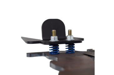Image of Double Tap Industries Rimfire Squirrel Ground Stake Popper Target, Raw/Black, PT-GS-SQ-RIM