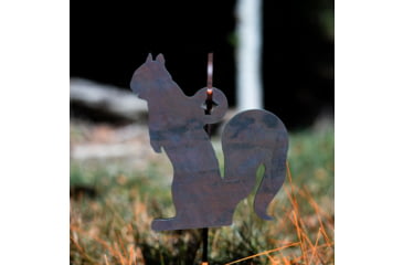 Image of Double Tap Industries Rimfire Squirrel Silhouette Target, Raw, ST-SQ-RIM
