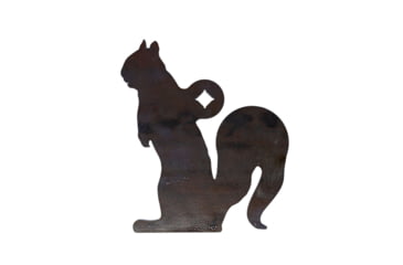 Image of Double Tap Industries Rimfire Squirrel Silhouette Target, Raw, ST-SQ-RIM