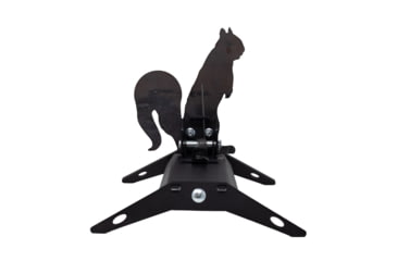 Image of Double Tap Industries Rimfire Squirrel Spring Popper Target, Raw/Black, PT-SP-SQ-RIM
