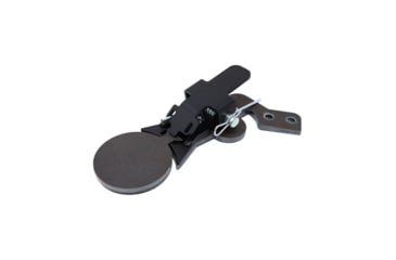 Image of Double Tap Industries Rimfire Texas Star Target, Raw/Black, 10 Paddle, RT-TS-RIM-10P