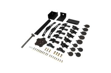 Image of Double Tap Industries Rimfire Texas Star Target, Raw/Black, 10 Paddle, RT-TS-RIM-10P