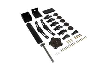 Image of Double Tap Industries Rimfire Texas Star Target, Raw/Black, 5 Paddle, RT-TS-RIM