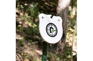 Image of Double Tap Industries Static T-Post Hanging Bracket for Steel Targets, Black, TS-TP-H-001