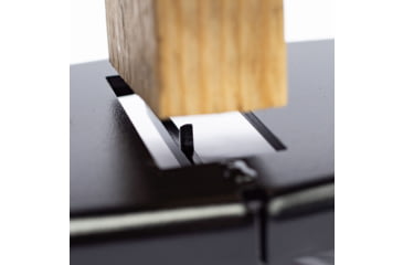 Image of Double Tap Industries Steel Challenge Stage 1 - Five to Go Target w/H-Base Stands, Raw/Black, SC-5TG-HB