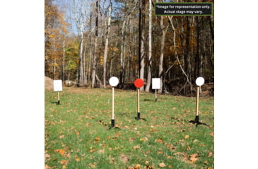 Image of Double Tap Industries Steel Challenge Stage 3 - Smoke/Hope Target, Raw, SC-SMH
