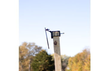 Image of Double Tap Industries Steel Challenge Stage 4 - Outer Limits Target w/Hangers, Raw/Black, SC-OL-H