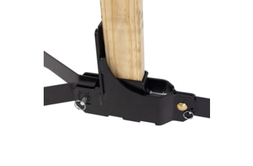 Image of Double Tap Industries Steel Targets Spiked 2x4 Base, Black, TS-SC-QS-01