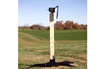 Image of Double Tap Industries Steel Targets Spiked 2x4 Stand, Black, TS-SC-QS-001-01