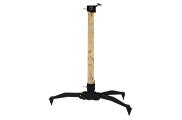 Image of Double Tap Industries Steel Targets Spiked 2x4 Stand, Black, TS-SC-QS-001-01