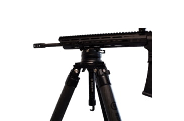 Image of Double Tap Industries Stronghold Tripod Panoramic Leveling Head, Black, TRI-L
