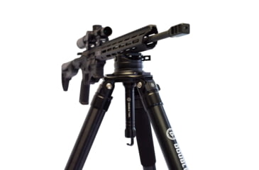 Image of Double Tap Industries Stronghold Tripod Panoramic Leveling Head, Black, TRI-L