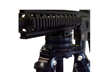 Image of Double Tap Industries Stronghold Tripod Panoramic Leveling Head, Black, TRI-L