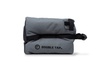 Image of Double Tap Industries Unfilled H-Channel Shooting Bag Rest, Grey/Black, SB-C-001