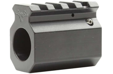 Image of DoubleStar Adjustable Gas Block Picatinny, .750in, Black, DSC765