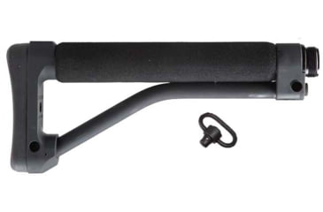 Image of DoubleStar ARFX Skeleton Stock w/Buffer Tube, Black Foam and 5in RP, A101B