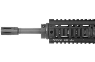 Image of DoubleStar Carlson Nitro Flash Enhancer 1/2X28 TPI Muzzle Brake, Black, CC475