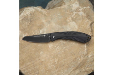Image of DoubleStar DSC Brimstone Black Blade/G10 Folding Knife, Black Blade and Handle, DSKI100-BLK