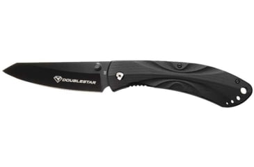 Image of DoubleStar DSC Brimstone Black Blade/G10 Folding Knife, Black Blade and Handle, DSKI100-BLK
