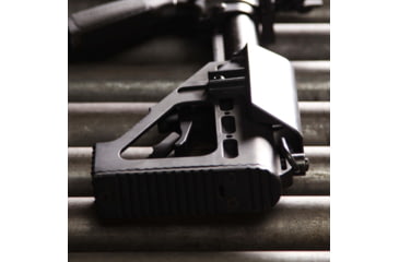 Image of DoubleStar Hammer Buttstock-M4 7-Position Mil-Spec Buffer Tube for AR-15 w/Strike Buttplate, Black, A126A