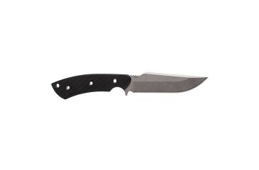 Image of DoubleStar Lite Fighter Knife, 9.5 inches, .187in Nitro-V Stainless Steel, Fixed Blade, .187in Thick Coarse Textured G10 Handle, Black, DSK105
