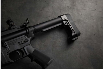 Image of DoubleStar M4 Mortar Plate with Push Button Sling Swivel, Black, DSC100