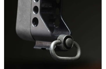 Image of DoubleStar M4 Mortar Plate with Push Button Sling Swivel, Black, DSC100