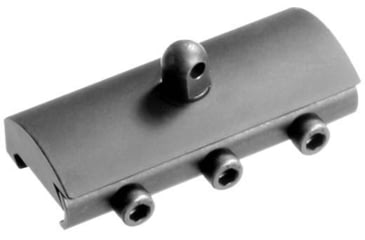 Image of DoubleStar Picatinny Rail Bipod Adapter, Black, DSC638