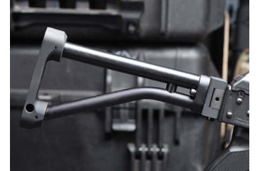 Image of DoubleStar Push Button Folding Stock Mechanism w/o Boss, Black, A500PB