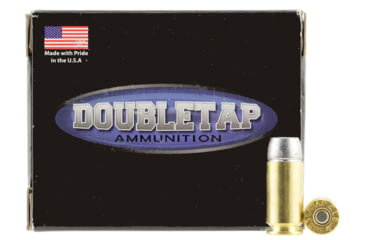 Image of Doubletap Ammunition 40200HC Hunter 40 S&amp;W 200 Gr Hard Cast Solid HCSLD 20 Bx