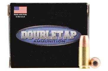 Image of Doubletap Ammunition 9MM124BD Defense 9mm Luger +P 124 Gr Jacketed Hollow Point