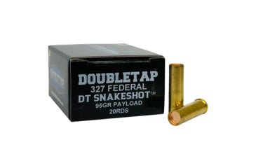 Image of Doubletap Ammunition SnakeShot .327 Federal Magnum, 95 grain, Shotshell, 20 Rounds Pistol Ammo, 327FSS2