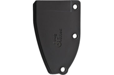 Image of Doug Ritter RSK MK5 Fixed Blade Black Knife, 1.75 black coated 2Cr13 stainless blade, Skeletonized handle, DRMK5K / 2380K