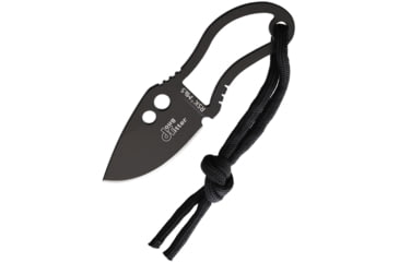 Image of Doug Ritter RSK MK5 Fixed Blade Black Knife, 1.75 black coated 2Cr13 stainless blade, Skeletonized handle, DRMK5K / 2380K